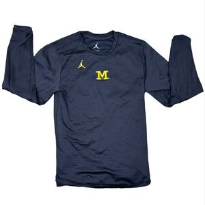 Jordan Navy Blue Long Sleeve Shirt